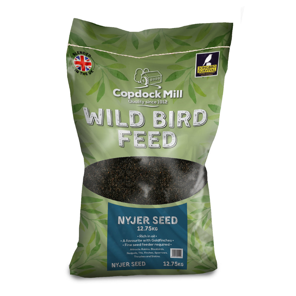 Copdock Mill Nyjer Seed Wild Bird Food 12.5kg