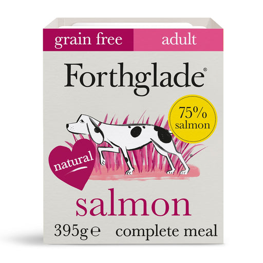 Forthglade Complete Meal Grain Free Salmon with Potato & Vegetables Natural Wet Dog Food 395g