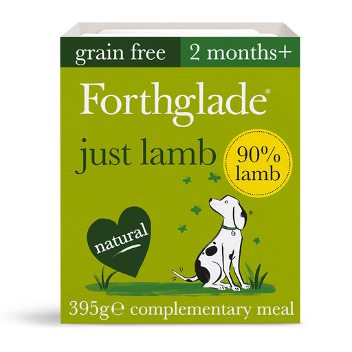 Forthglade Just Complementary Range Just Lamb Natural Wet Dog Food 12 x 395g