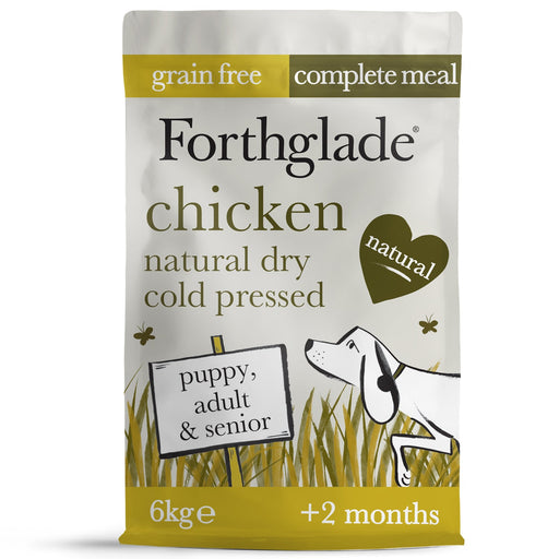 Forthglade Cold Pressed Chicken Grain Free Cold Pressed Natural Dry Dog Food 6kg