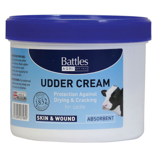 Battles Udder Cream for Cattle 400g