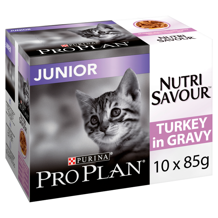 Pro Plan Kitten Nutri Savour Turkey in Gravy Wet Cat Food 1 х 85g