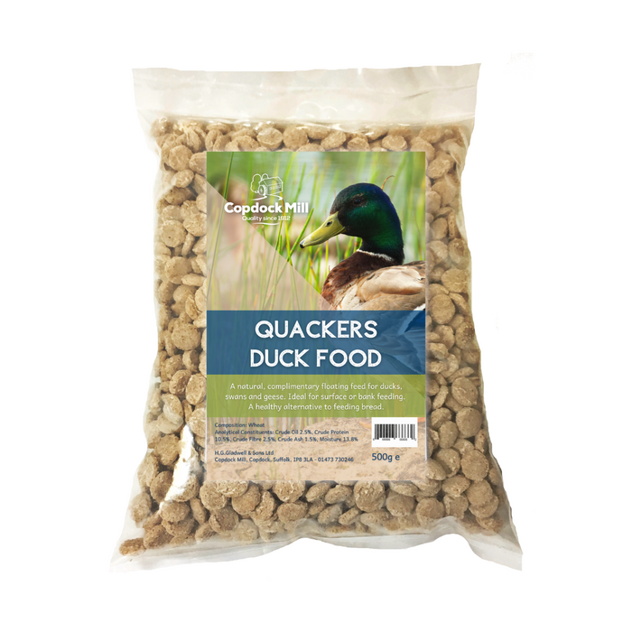 Copdock Mill Quackers Duck/Goose & Swan Food 500g