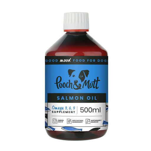 Pooch & Mutt Salmon Oil for Dogs Suplement 500ml