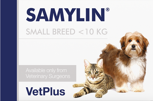 VetPlus Samylin for Small Dogs & Cats <10kg 30 Tablets