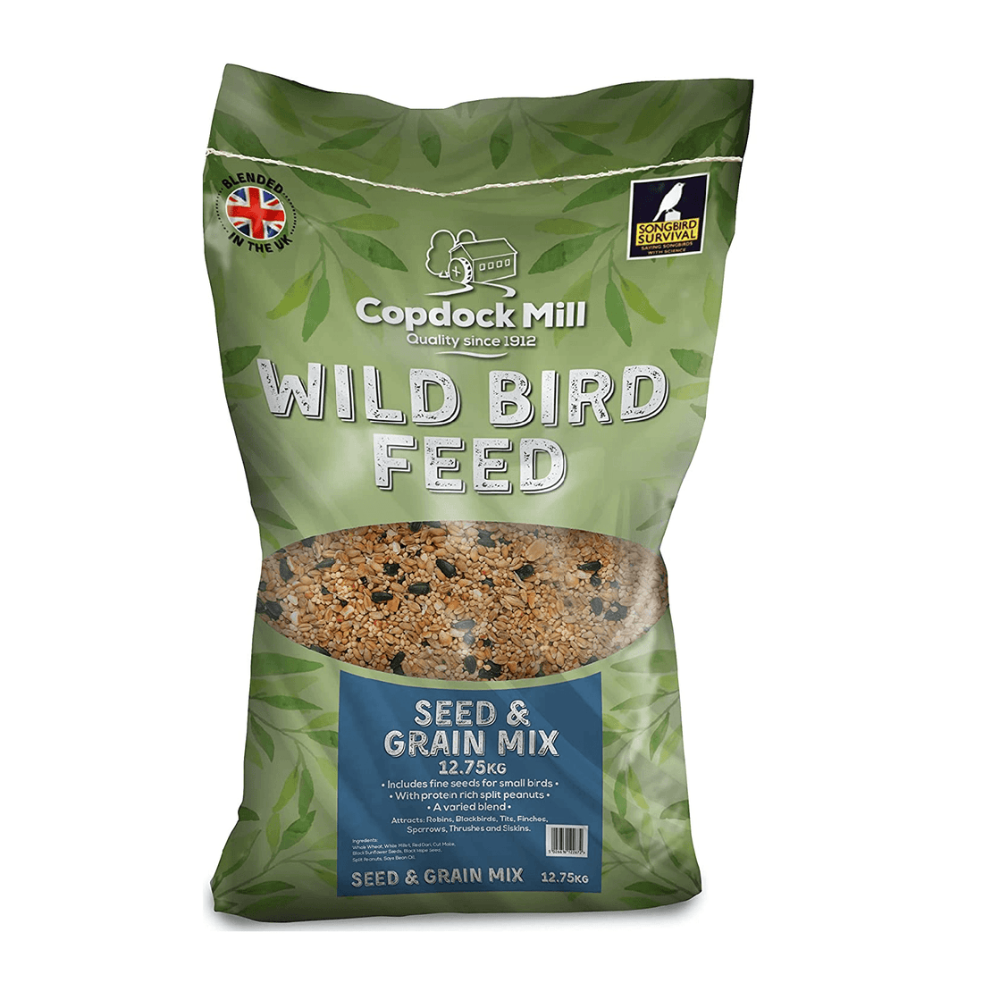 Copdock Mill Seed & Grain Wild Bird Mix Food