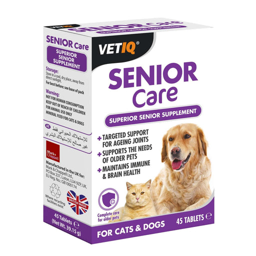 VetIQ Senior Care for Dogs 45 Tablets