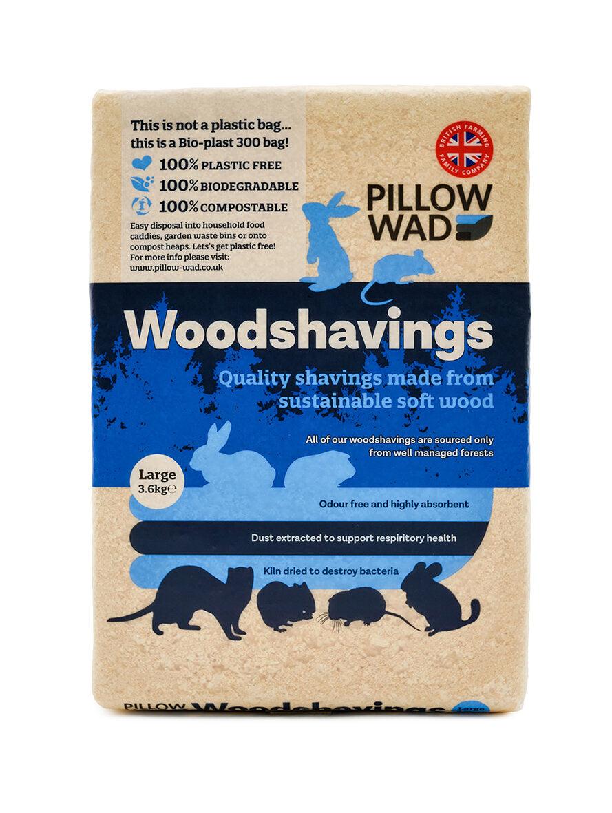 Pillow Wad Woodshavings
