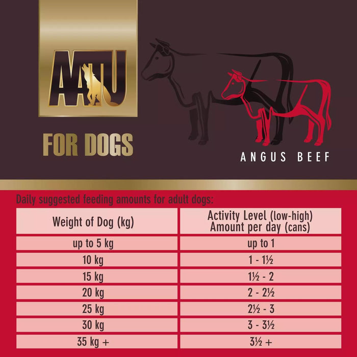 AATU Dog Adult Angus Beef 400g
