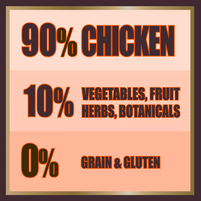 AATU 90/10 Grain Free Chicken Adult Wet Dog Food 400g
