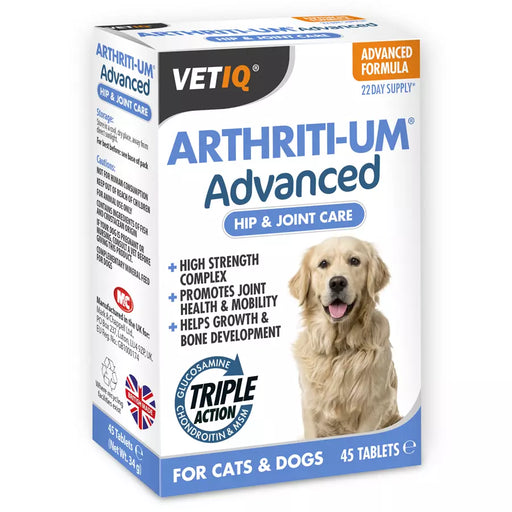 VetIQ Arthriti-UM Advanced for Cats & Dogs 45 tablets