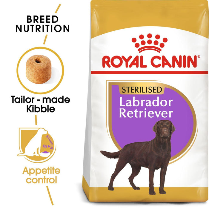Royal Canin Adult Labrador Retriever Sterilised Dry Dog Food 12 kg