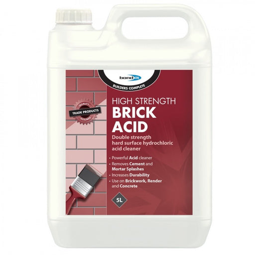 Bond It Brick Acid High Strength Double Strength Brickwork 5L