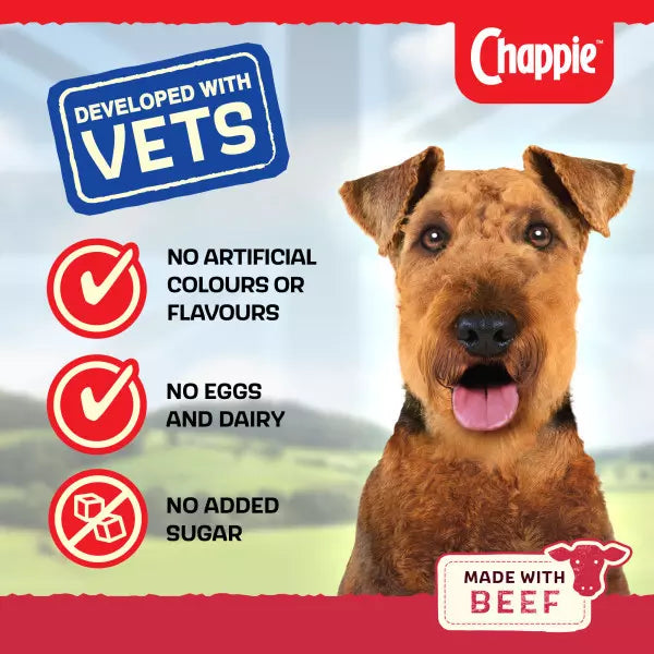 Chappie Complete Beef & Wholegrain Dry Dog Food 15kg