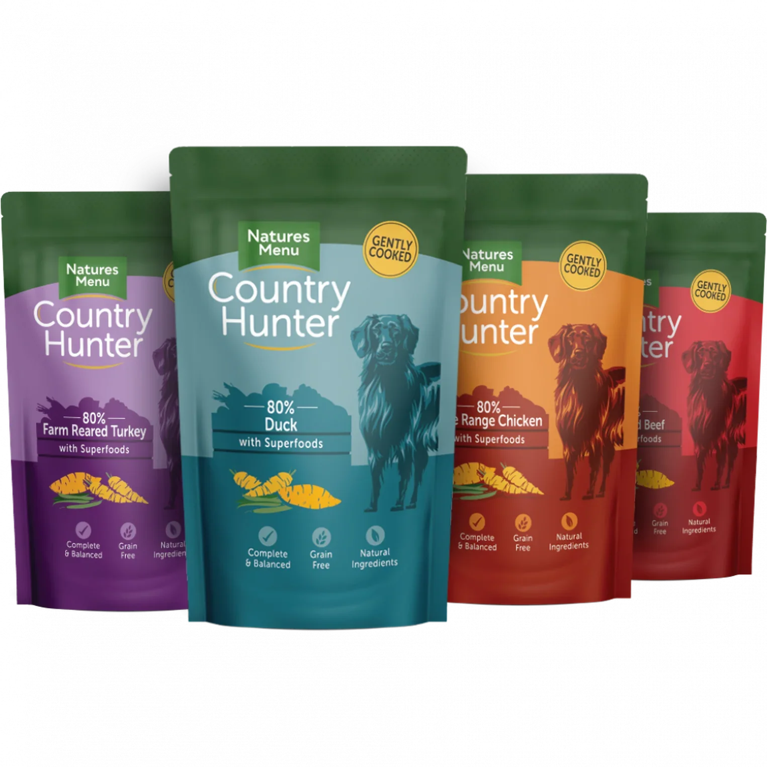 Natures Menu Country Hunter Multipack Superfood Selection Wet Dog Food 12 x 150g