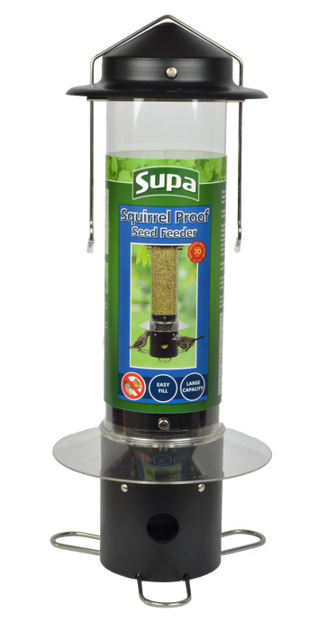 Supa Squirrel Proof Seed Wild Bird Feeder