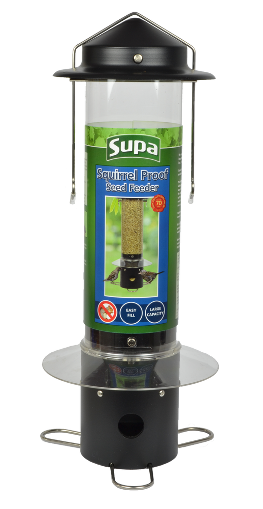 Supa Squirrel Proof Seed Wild Bird Feeder