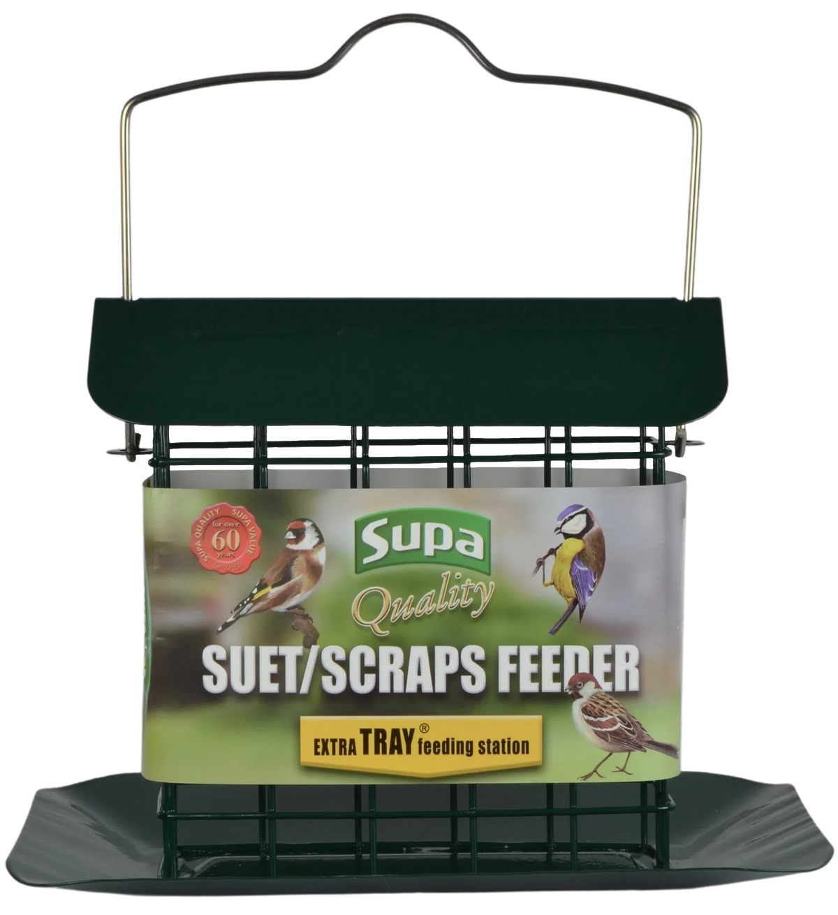 Supa Premium Suet Block / Scrap Feeder With Tray