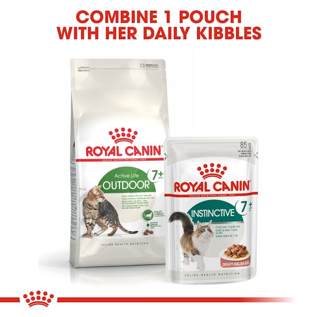 Royal Canin Outdoor Cat Ageing 7+ Dry Mix 400g