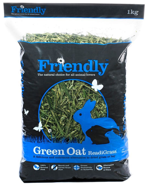 Friendly Green Oat ReadiGrass Small Animal Food 1kg