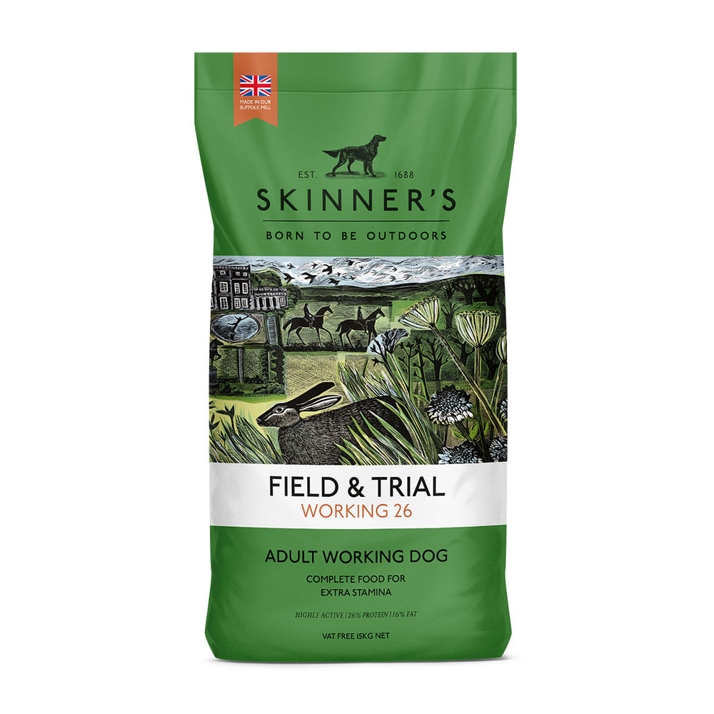 Skinner's Field & Trial Working 26 Adut Working Dry Dog Food 15kg