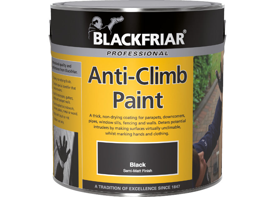 Blackfriar Anti-Climb Paint Black 1L