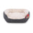 Rosewood Grey Jumbo Dog Bed Cord/Plush