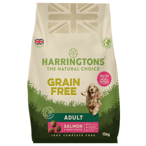 Harringtons Grain Free Salmon & Sweet Potato Adult Dry Dog Food