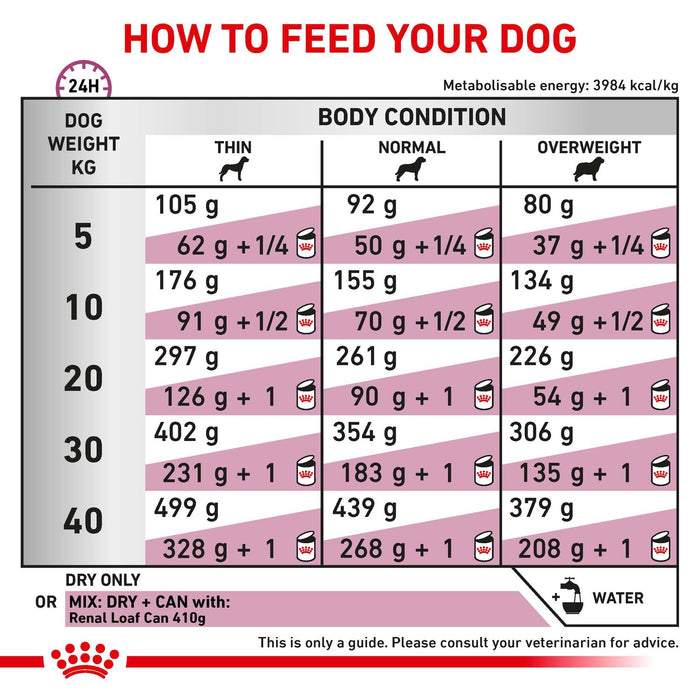 Royal Canin Renal Dry Dog Food 2kg