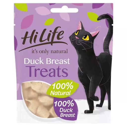 HiLife It's Only Natural Duck Breast Cat Treats 10g