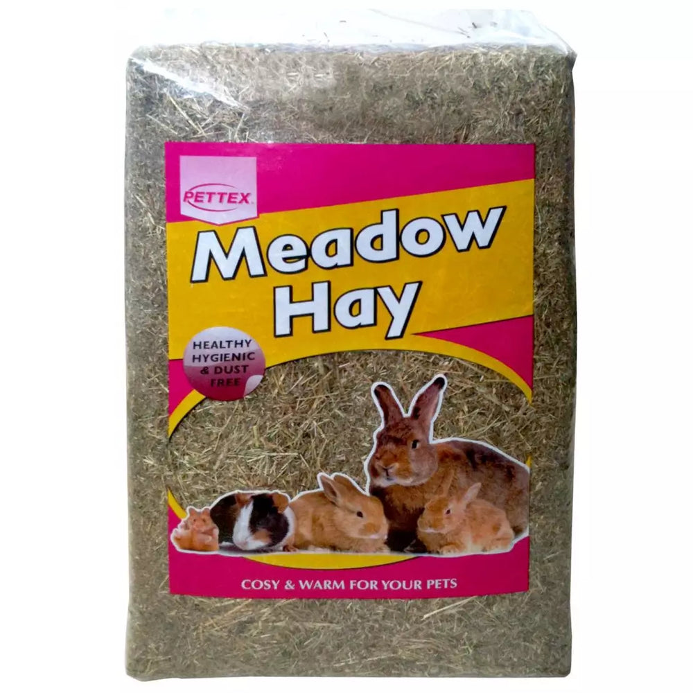 Pettex Compressed Meadow Hay Bedding for Rabbit and Small Animals 800g