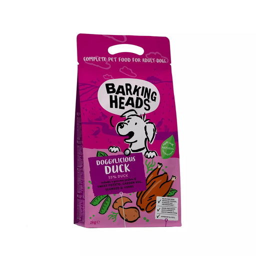 Barking Heads Doggylicious Duck Adult Dry Dog Food 2kg