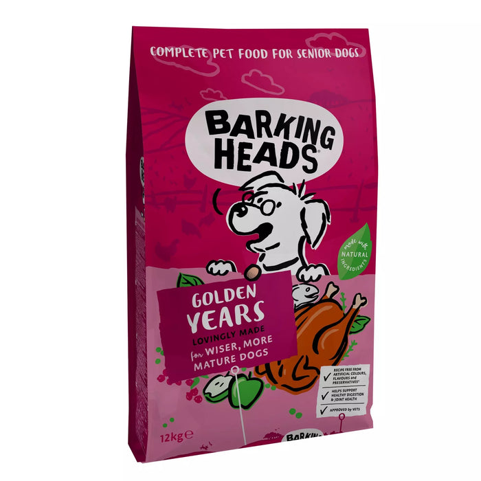 Barking Heads Golden Years Senior Dry Dog Food