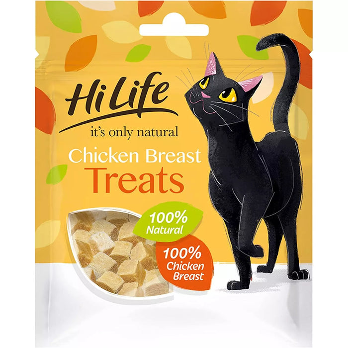 HiLife It's Only Natural Chicken Breast Cat Treats 10g