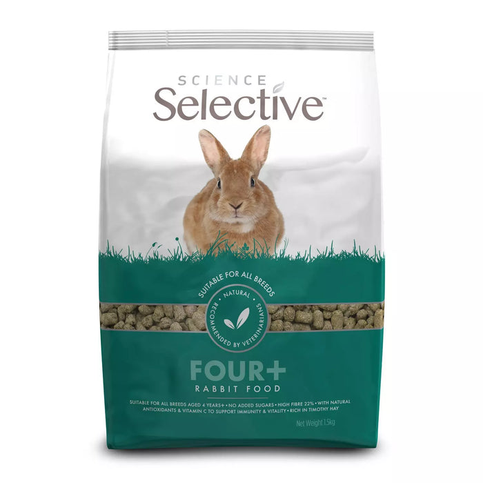 Supreme Science Selective Four+ Rabbit Food 1.5kg