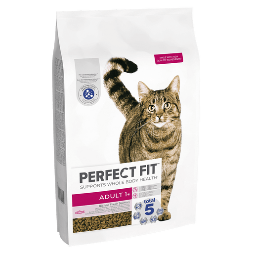 Perfect Fit Adult 1+ with Salmon Dry Cat Food 7kg