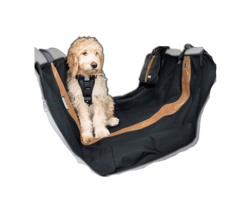 Kurgo Wander Hammock Dog Seat Cover Black