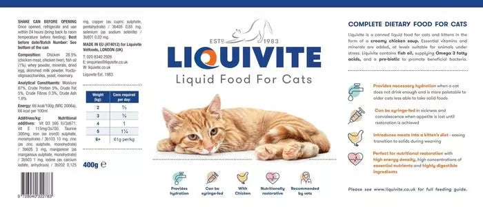 Liquivite Wet Cat Food