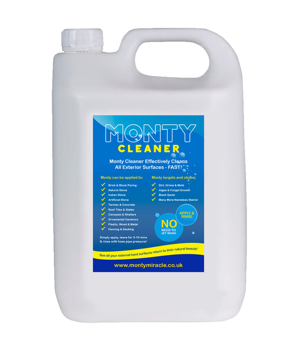 Monty Miracle Patio Cleaner 5L