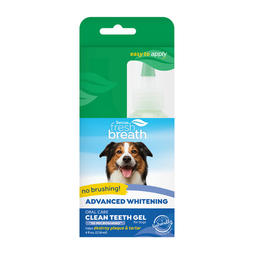 TropiClean Advanced Whitening Oral Care Gel for Dogs 118ml