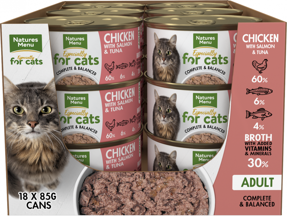 Natures Menu Original Especially Chicken with Salmon & Tuna Wet Cat Food