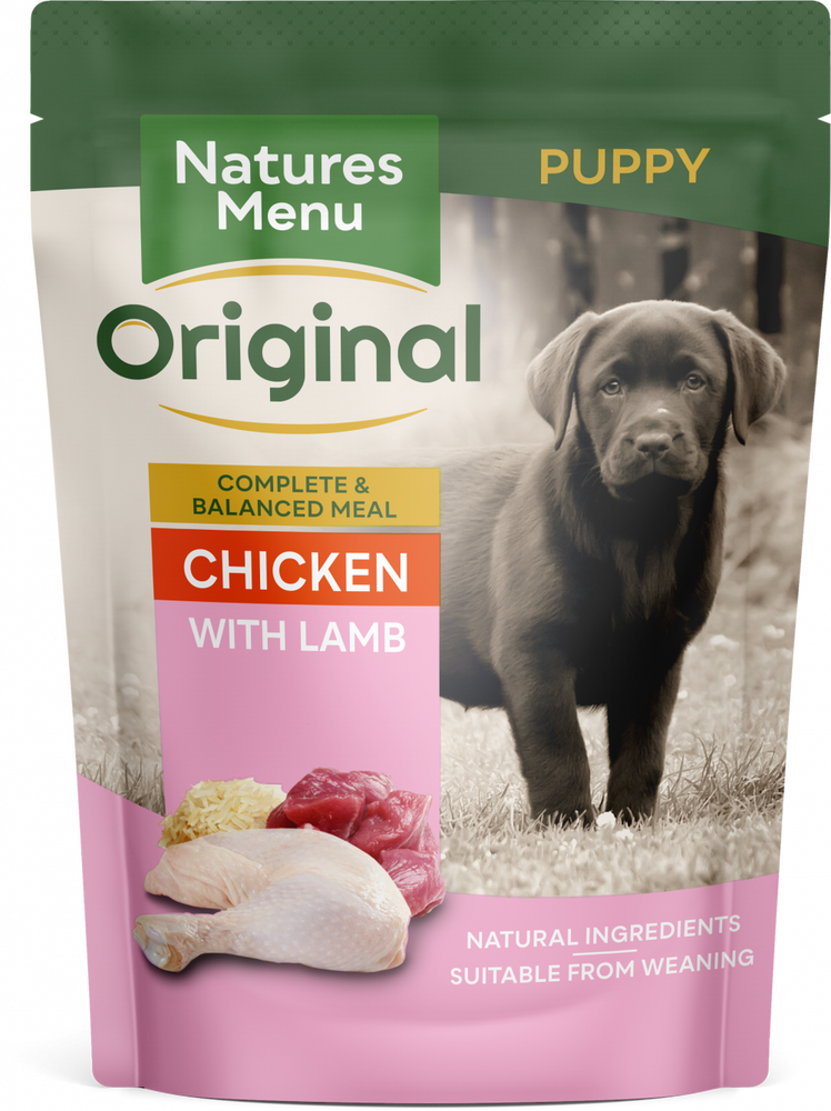 Natures Menu Original Junior Chicken with Lamb Wet Dog Food