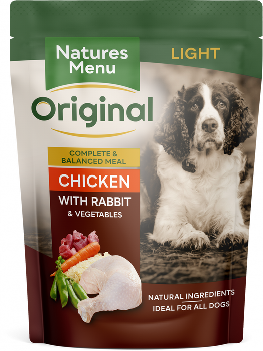 Natures Menu Original Light Chicken & Rabbit Wet Dog Food