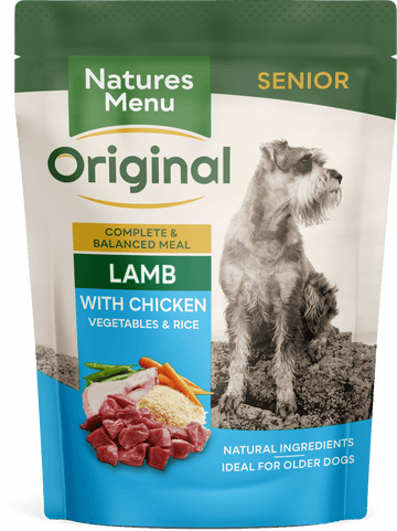 Natures Menu Original Senior Lamb with Chicken Wet Dog Food