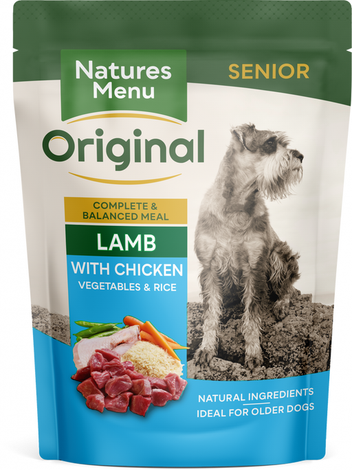 Natures Menu Original Senior Lamb with Chicken Wet Dog Food