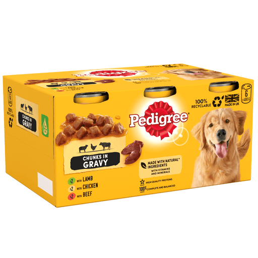 Pedigree Chunks in Gravy Wet Dog Food