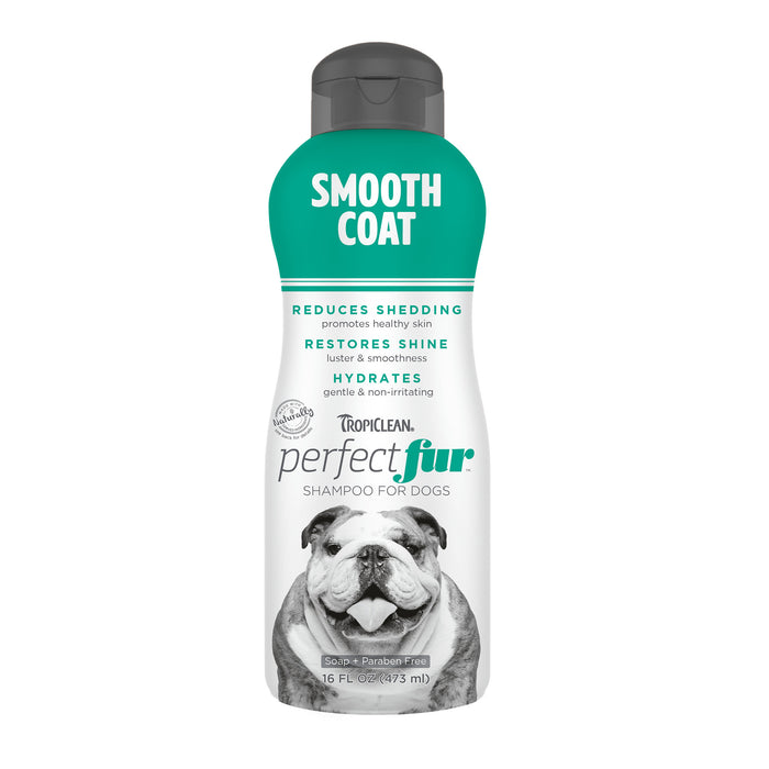 TropiClean Smooth Coat Shampoo for Dogs 473ml