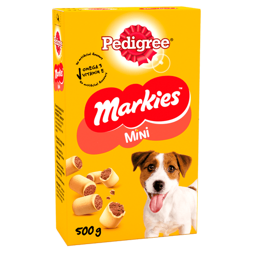 Pedigree Markies Mini Biscuits Dog Treats 500g