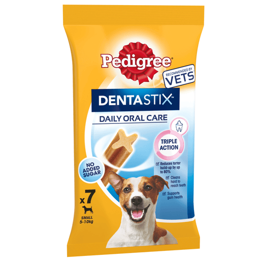 Pedigree Dentastix Daily Dental Chews Small Dog Treats 7 Sticks
