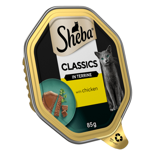 Sheba Classics Adult Chicken in Terrine Wet Cat Food 85g